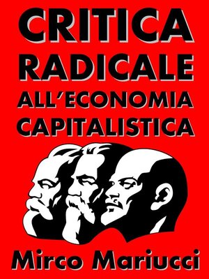 cover image of Critica radicale all'economia capitalistica